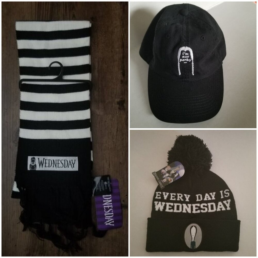 Addams Family Discounted Bundle (Scarf, Toque, Cap)